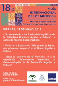 Foto 1 de 2 del artículo «Día de los Museos en el Instituto y Fundación Aguilar y Eslava»