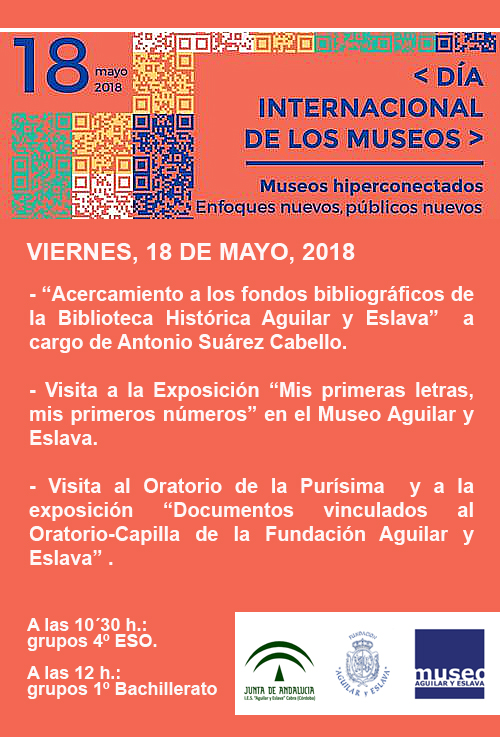 Foto 1 de 2 del artículo «Día de los Museos en el Instituto y Fundación Aguilar y Eslava»