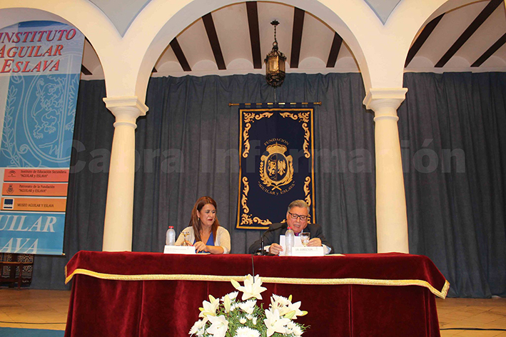 Foto 5 de 10 del artículo «El IES «Aguilar y Eslava» acoge, con la presencia de la consejera de Educación, el I…»