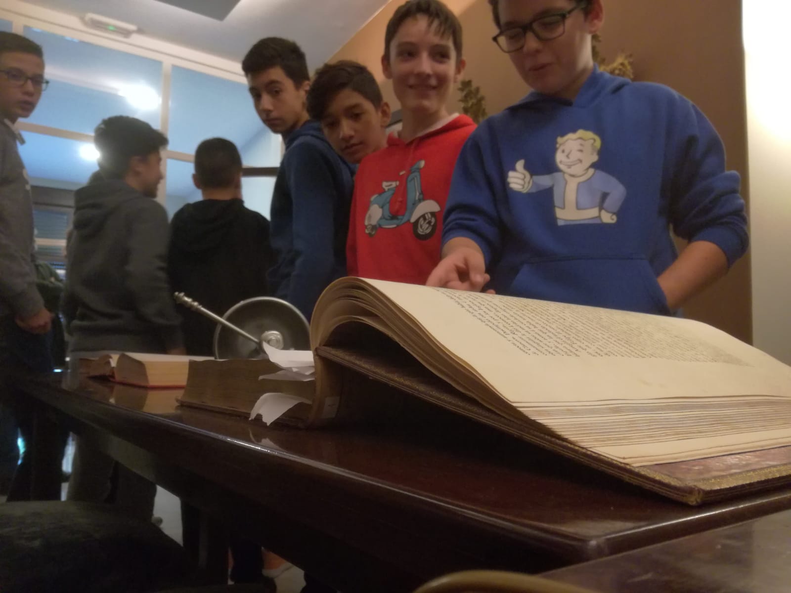 Foto 3 de 6 del artículo «Visitas escolares al Centro de Estudios Vargas y Alcalde»