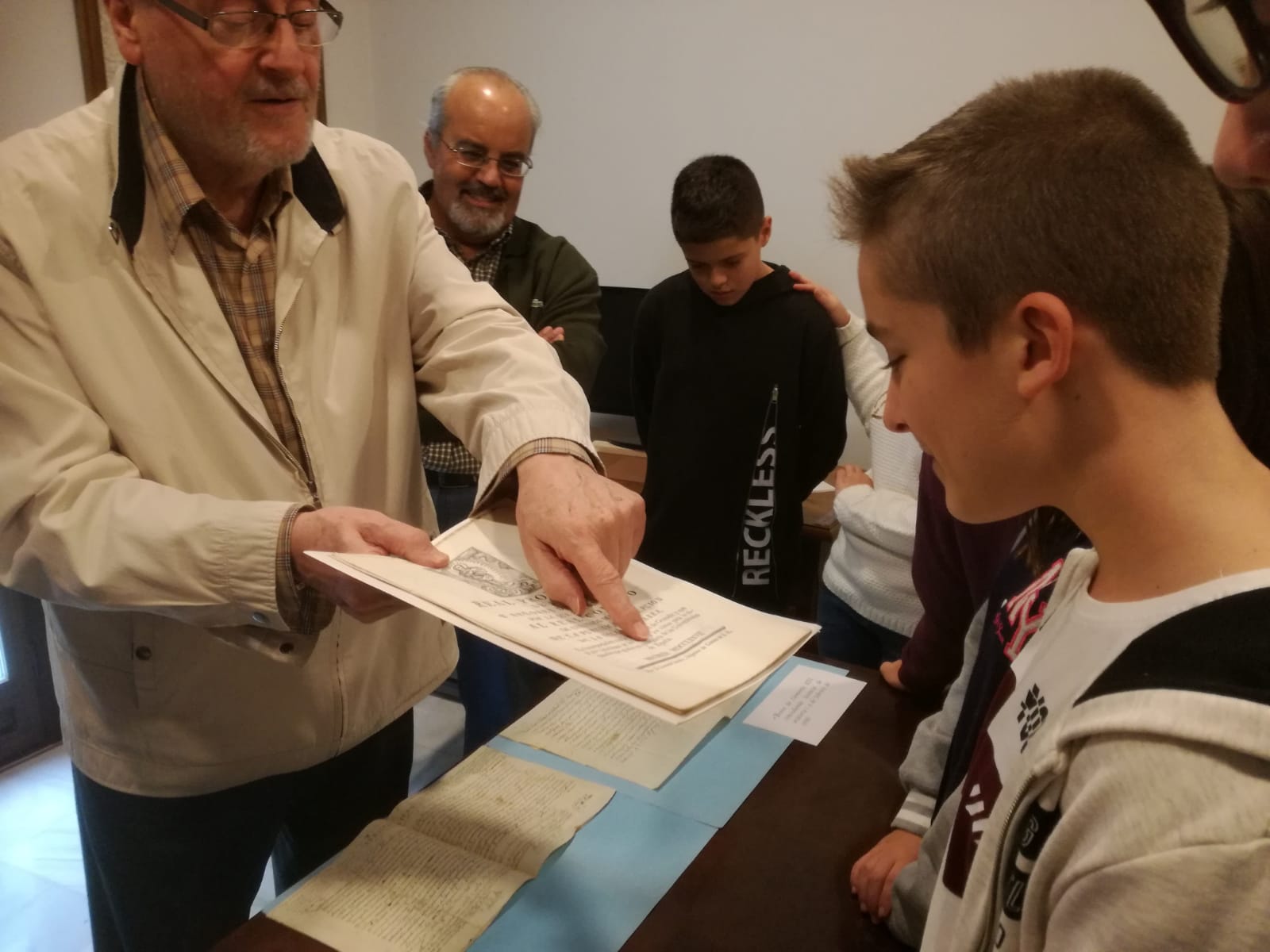 Foto 5 de 6 del artículo «Visitas escolares al Centro de Estudios Vargas y Alcalde»