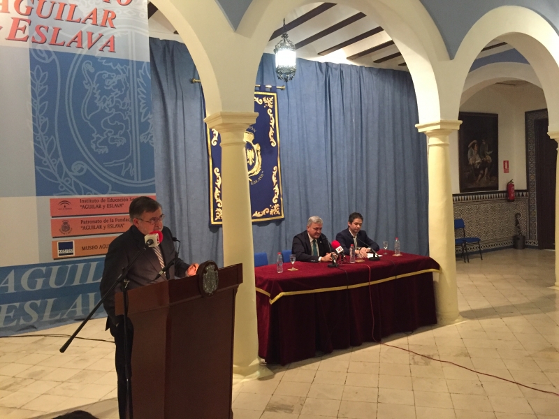 Foto 2 de 4 del artículo «Presentada la nueva novela de José Calvo Poyato «El último tesoro visigodo»»