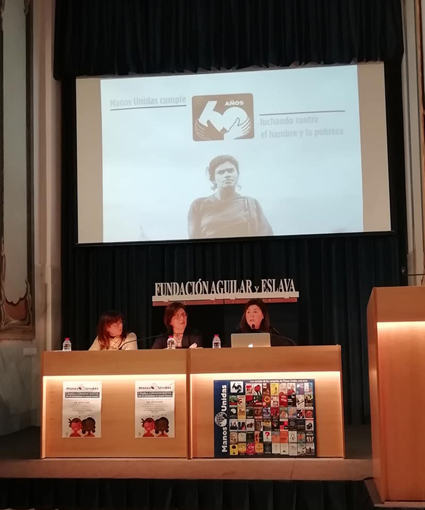 Foto 1 de 2 del artículo «Charla conmemorativa del 60° aniversario de Manos Unidas»