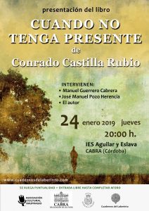 Foto 1 de 2 del artículo «Presentación del nuevo poemario de Conrado Castilla»
