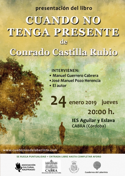 Foto 1 de 2 del artículo «Presentación del nuevo poemario de Conrado Castilla»