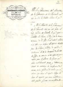 Foto 1 de 3 del artículo «Tres escritos firmados por Alberto Lista en el Archivo Histórico de la Fundación Aguilar…»