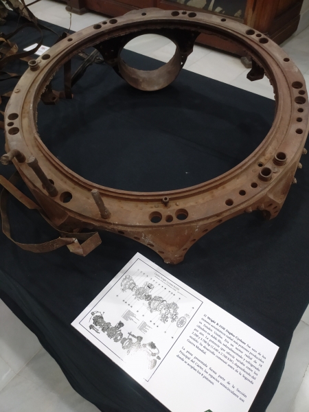 Foto 4 de 8 del artículo «C-119, piezas recuperadas de la Sierra de Cabra", una exposición que hay que visitar»