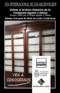 Foto del artículo «Día Internacional de los Archivos en la Fundación Aguilar y Eslava»