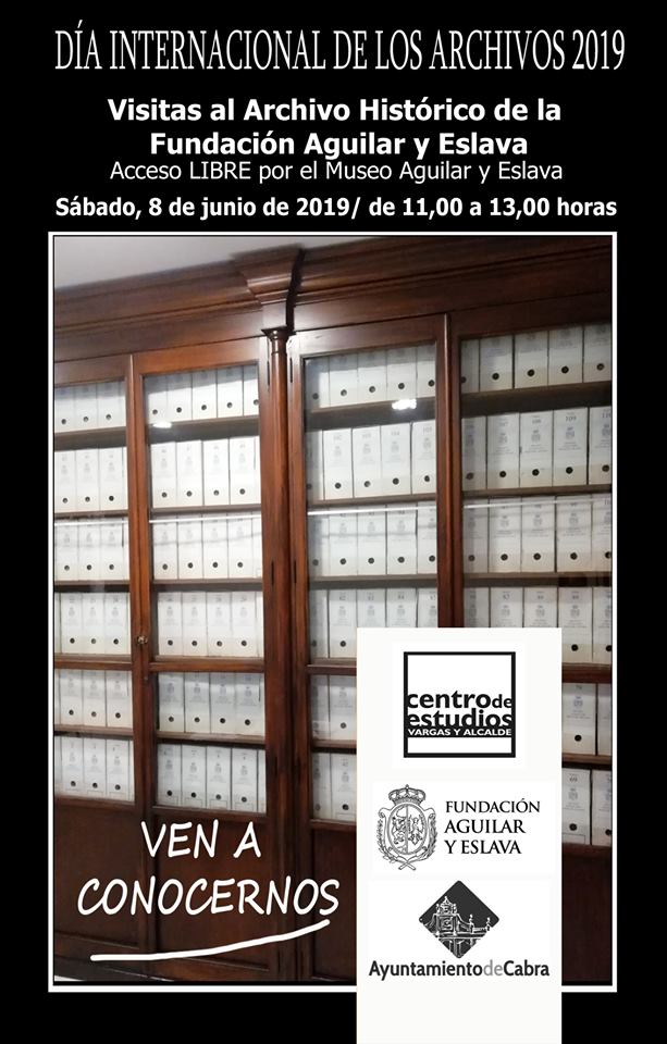 Foto del artículo «Día Internacional de los Archivos en la Fundación Aguilar y Eslava»