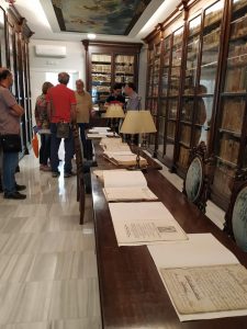 Foto 1 de 4 del artículo «Visitas al Archivo Histórico de la Fundación Aguilar y Eslava con motivo del Día…»