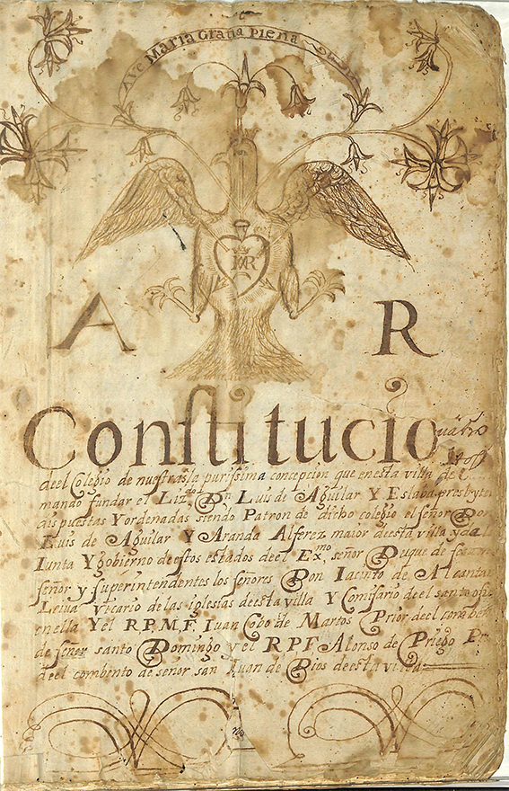 Foto 3 de 4 del artículo «Visitas al Archivo Histórico de la Fundación Aguilar y Eslava con motivo del Día…»