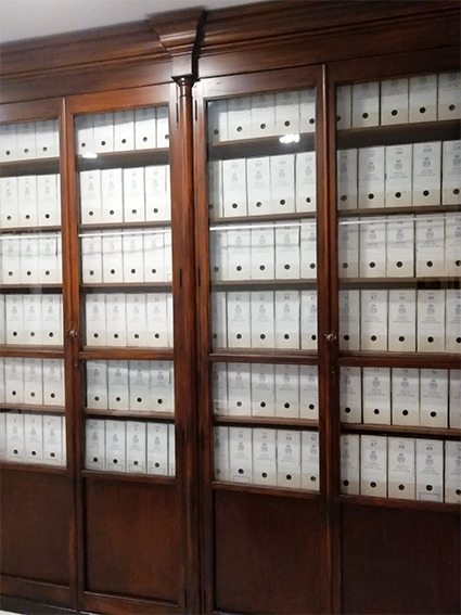 Foto 4 de 4 del artículo «Visitas al Archivo Histórico de la Fundación Aguilar y Eslava con motivo del Día…»