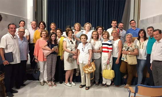 Foto 4 de 4 del artículo «La Hermandad Universitaria de Córdoba visita la Fundación Aguilar y Eslava y el Museo de…»