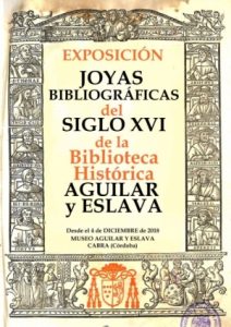 Joyas bibliográficas del siglo XVI