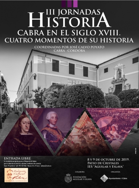 Foto del artículo «III Jornadas de Historia: Cabra en el siglo XVIII»