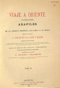 Foto 1 de 2 del artículo ««Viaje a Oriente de la fragata de guerra Arapiles y de la Comisión Científica que llevó a…»