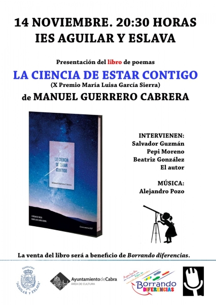 Foto 1 de 2 del artículo «Presentación del libro «La ciencia de estar contigo» del poeta y profesor Manuel Guerrero»