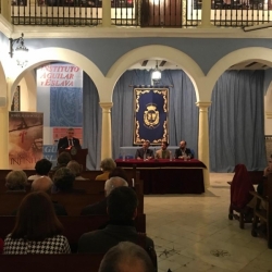 Foto 1 de 3 del artículo «La nueva novela de José Calvo Poyato se presenta en la Fundación Aguilar y Eslava»