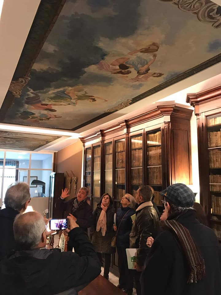Foto 4 de 5 del artículo «Aula Viva comenzó el curso 2019-2020 con una visita a la Fundación Aguilar y Eslava»