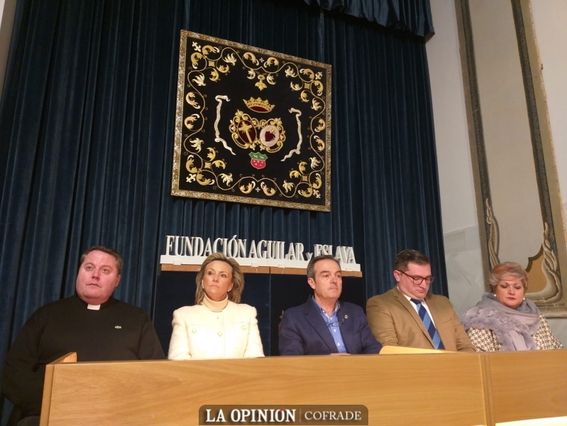 Foto 2 de 4 del artículo «Presentación de la Pregonera de la Semana Santa de Cabra 2020 en el Oratorio de la…»