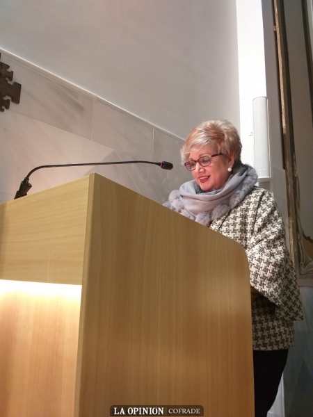 Foto 3 de 4 del artículo «Presentación de la Pregonera de la Semana Santa de Cabra 2020 en el Oratorio de la…»
