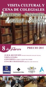 Foto 1 de 3 del artículo «Visita cultural y cena de colegiales en la Fundación-Instituto Aguilar y Eslava»