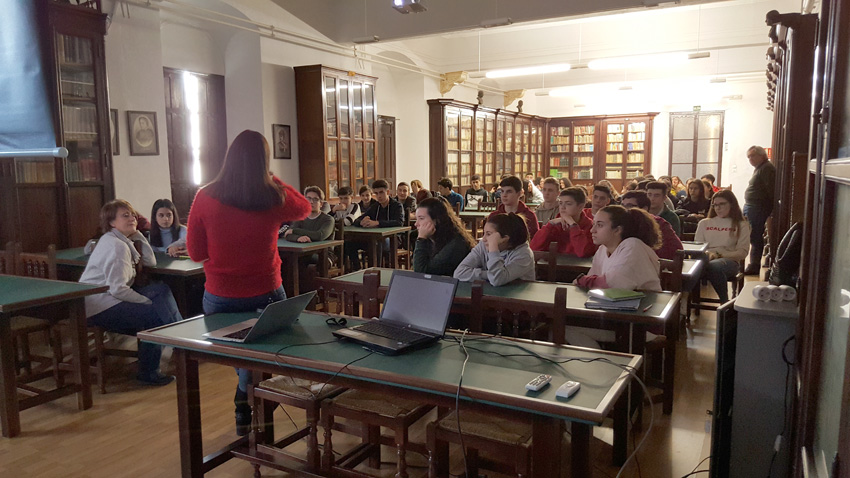 Foto 3 de 4 del artículo «Charla en el Instituto por el Día Internacional de la Mujer y la Niña en la Ciencia»