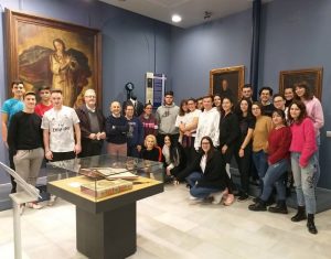 Foto del artículo «Continúan las visitas del alumnado de Bachillerato de Artes de nuestro histórico…»
