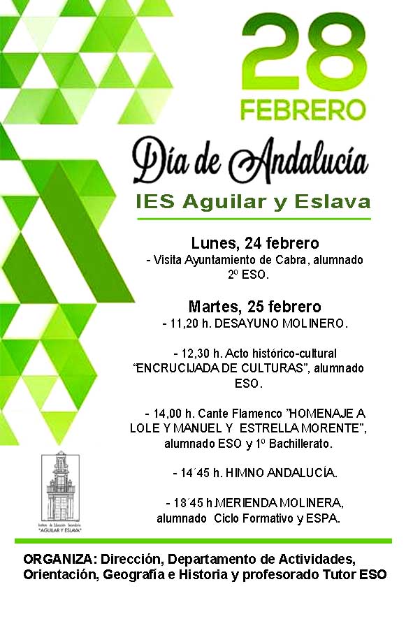 Foto del artículo «Actividades Día de Andalucía 2020»