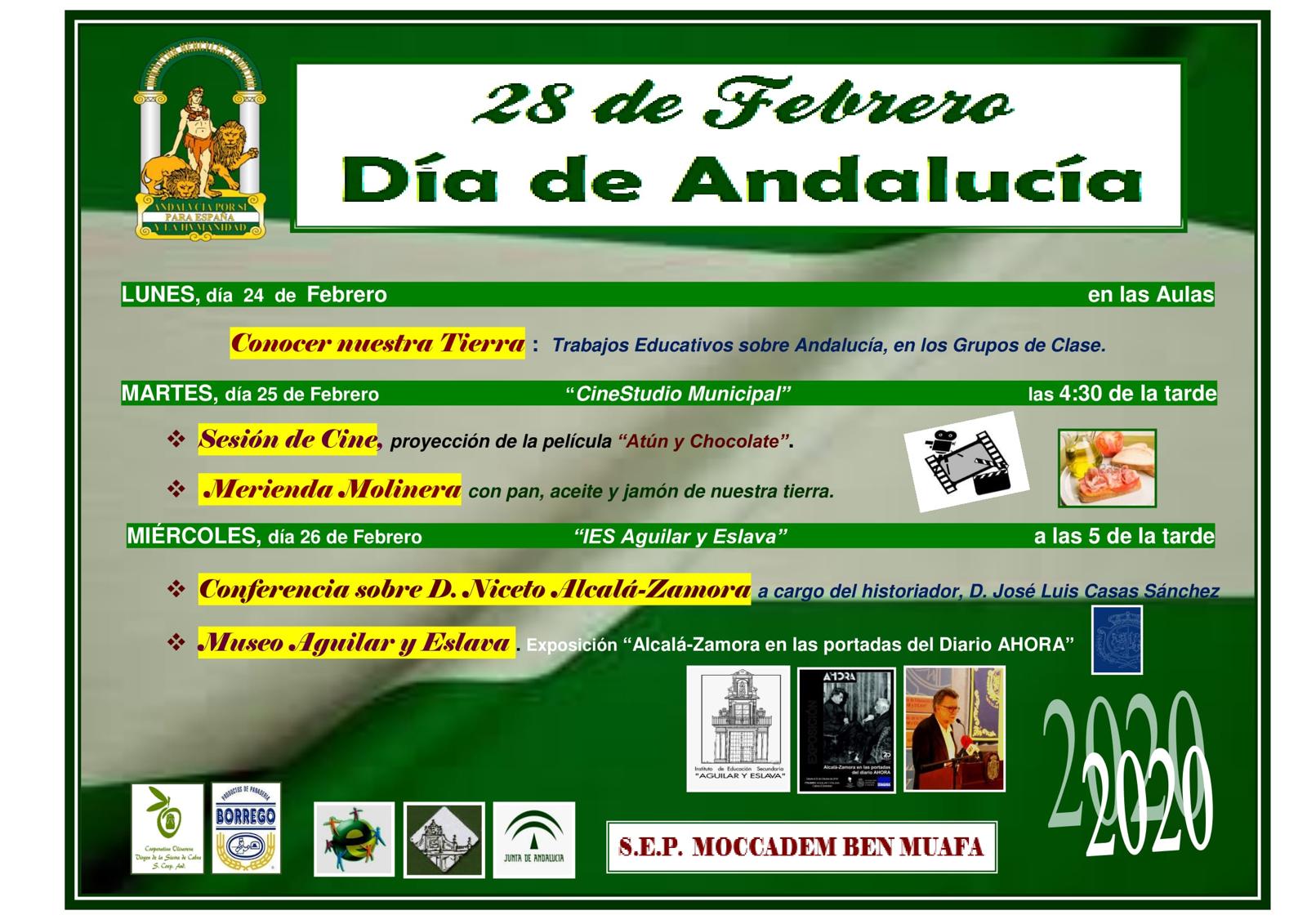 Foto del artículo «Día de Andalucía del S.E.P. Moccadem Ben Muafa en el Museo Aguilar y Eslava»