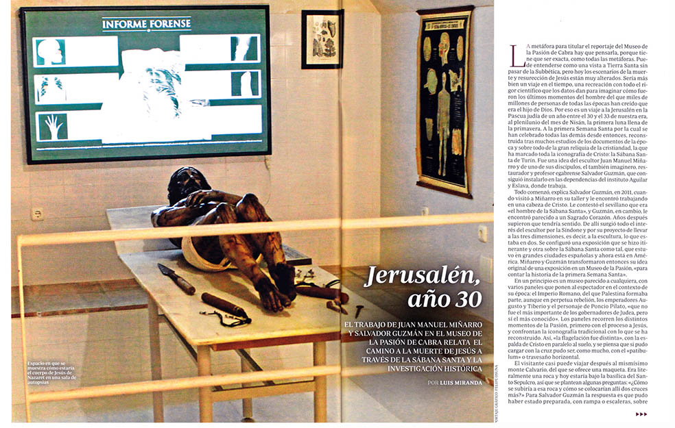 Foto 2 de 3 del artículo «El Museo de la Pasión en la revista «Pasión en Córdoba» de ABC»