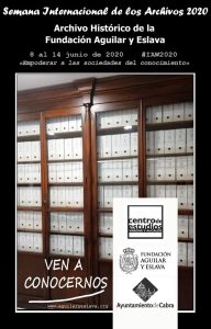 Foto del artículo «Semana Internacional de los Archivos - # IAW2020»