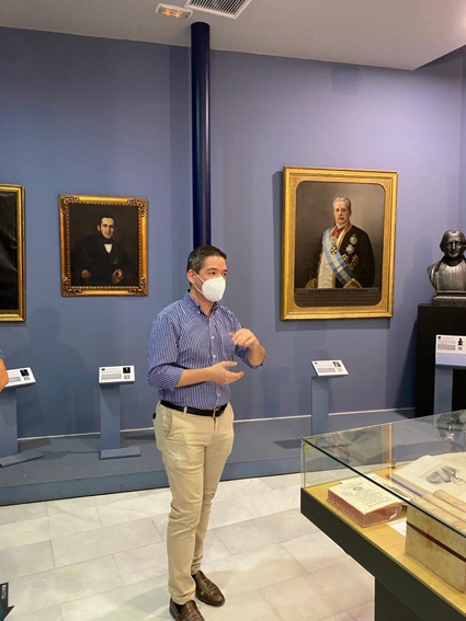 Foto 4 de 7 del artículo «Visita al Instituto, Museo y la Fundación Aguilar y Eslava del profesorado del Centro…»