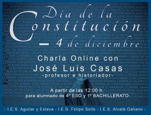 Foto del artículo «Charla Online para el Día de la Constitución»