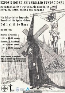 Foto del artículo «Inaugurada la exposición del XC aniversario de la cofradía del Cristo del Socorro»