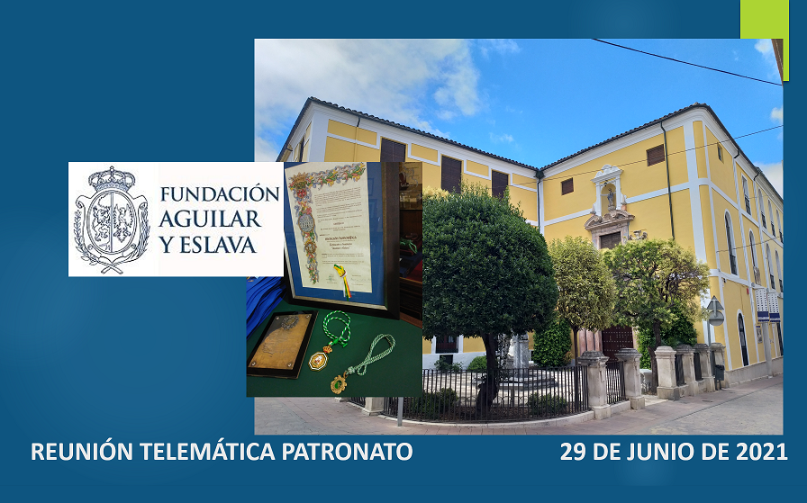 Foto del artículo «Reunión del Patronato de la Fundación Aguilar y Eslava»