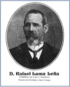 Retrato de Rafael Lama y Leña