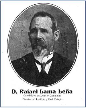 Retrato de Rafael Lama y Leña