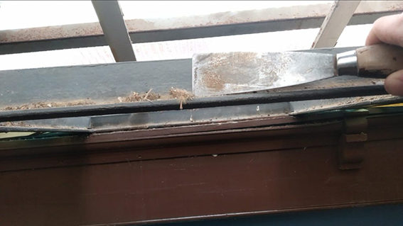 Foto 5 de 20 del artículo «Conservación-restauración de la vidriera artística del Patio de Cristales del…»
