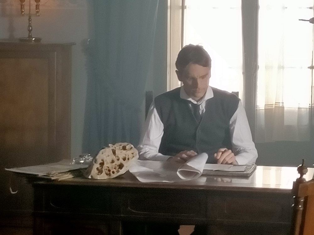 Foto 1 de 2 del artículo «Rodaje de un cortometraje sobre la figura de Juan Carandell y Pericay»