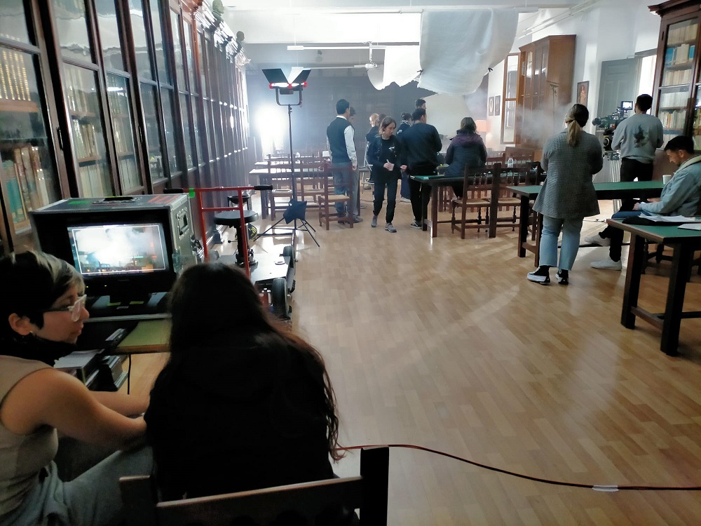 Foto 2 de 2 del artículo «Rodaje de un cortometraje sobre la figura de Juan Carandell y Pericay»