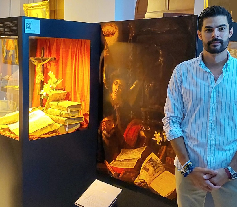 La biblioteca del pintor. Valdés Leal a través de los libros pintados en sus cuadros (foto 2 de 8): La exposición ha sido coordinada por el Dr. Aioze R. Trujillo-Mederos