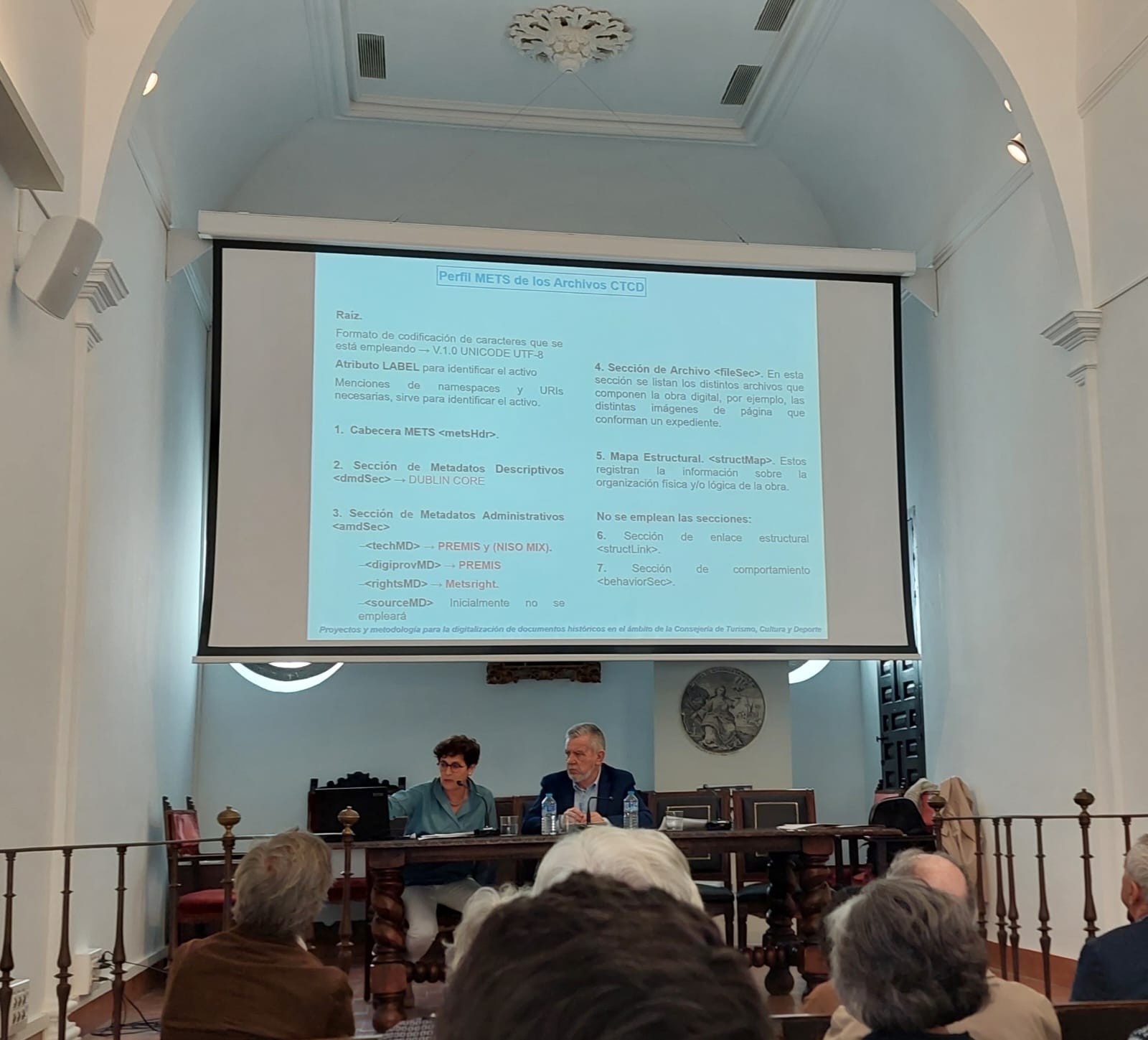 Foto 1 de 2 del artículo «La fundación Aguilar y Eslava participa en el Seminario 'Patrimonio Documenta y Archivos…»