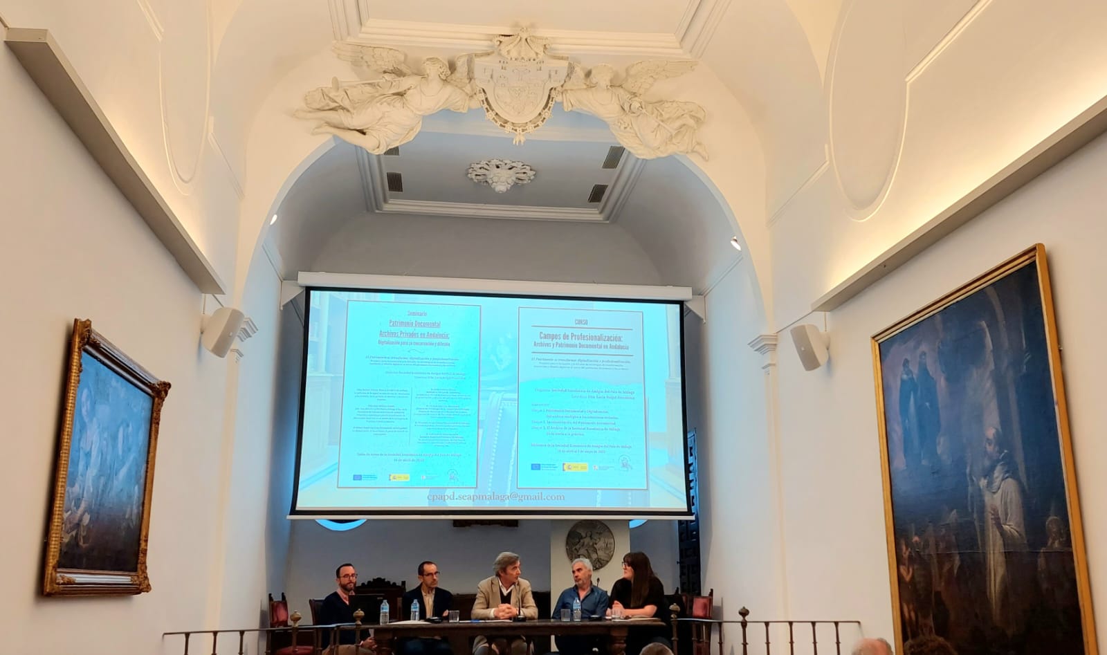 Foto 2 de 2 del artículo «La fundación Aguilar y Eslava participa en el Seminario 'Patrimonio Documenta y Archivos…»
