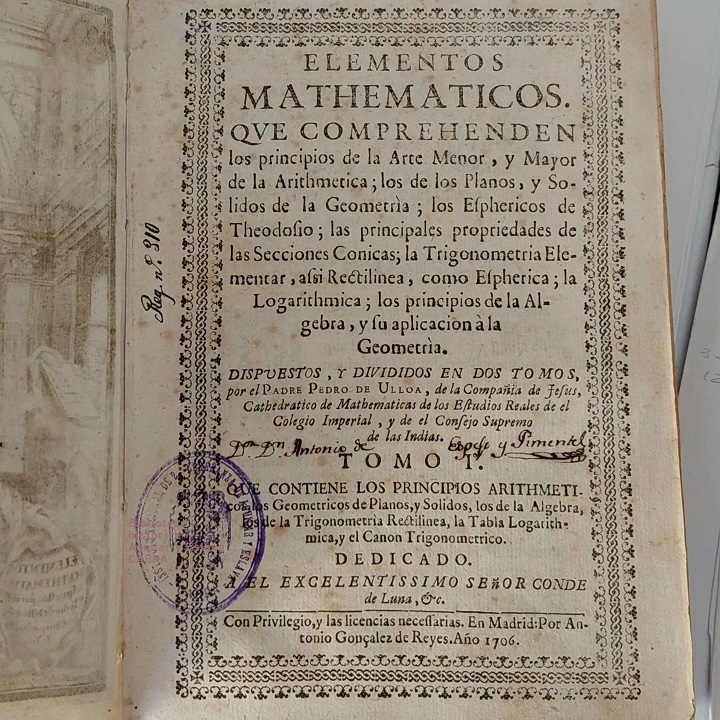 Foto 2 de 6 del artículo «El primer libro de Matemáticas publicado en España»