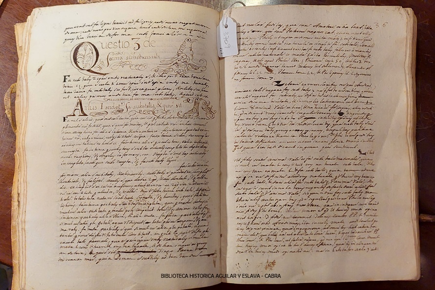 Foto 3 de 3 del artículo «La colección de Libros Manuscritos de la Biblioteca histórica Aguilar y Eslava en los…»