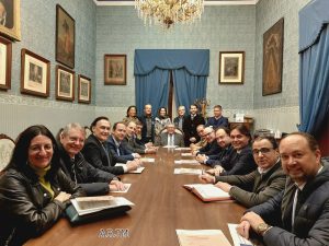 Foto del artículo «Los rectores de Andalucía y el consejero de Universidad, visitan la Fundación e Instituto…»