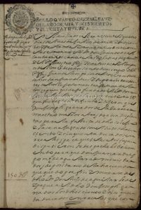 Foto 1 de 3 del artículo «Descubierta la escritura de pago del primitivo edificio para el Colegio de la Concepción…»