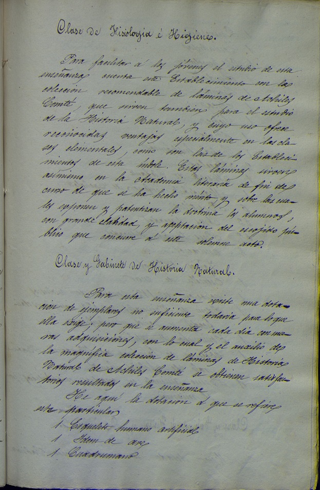 Foto 2 de 2 del artículo «Colección Historia Natural Museo Aguilar y Eslava»