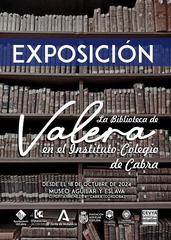 Foto del artículo «Últimos días de la exposición «La biblioteca de Valera en el Instituto-Colegio de Cabra»…»